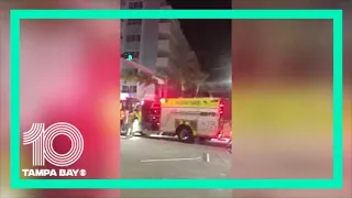 Video shows aftermath of Miami-area condo collapse