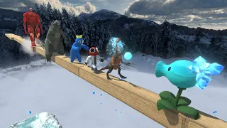 Snow Pea vs All Uints - Animal Revolt Battle Simulator