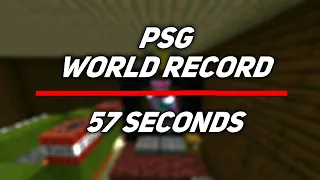 [FWR] Beating minecraft in 57 seconds (PSG)