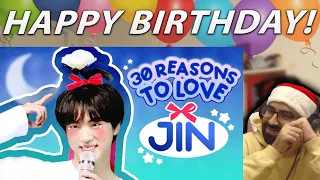 Happy Jinday!  - 30 reasons to love jin | Reaction