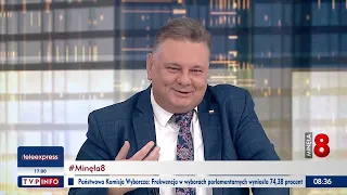 "Minęła 8". Piotr Król, Anna Gembicka, Aleksander Miszalski, Krzysztof Paszyk