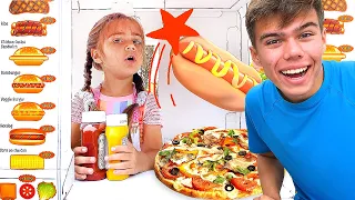 Mia and her New Kids Food Truck with a Kitchen | Nastya Artem Mia