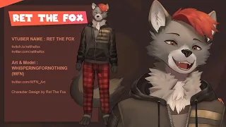 Showcase : Ret The Fox (Live2D Vtuber)