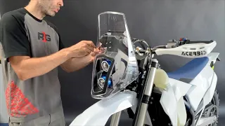 Updated Husqvarna FE rally kit installation - RADE/GARAGE