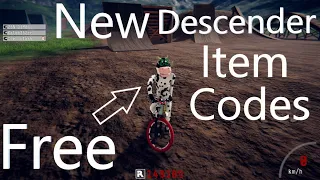 Descenders Item Codes