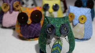 How to make an Owl Pincushion