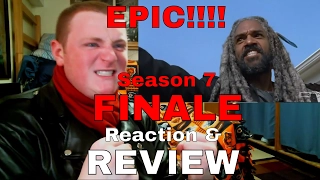 (18+ SKIT) The Walking Dead S7 Finale (7x16) "The First Day of the Rest of Your Life" REACTION!