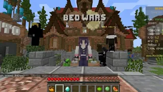 😎Играю первый раз в BEDWARS на MasedWorld | Первая победа | Майнкрафт