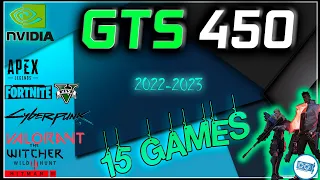 *NVIDIA GeForce GTS 450 1gb in 15 GAMES   | 2022   -   PART 1