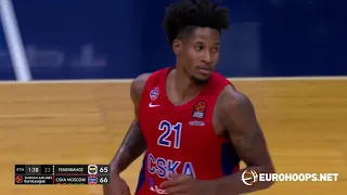 Fenerbahce Beko Istanbul - CSKA Moscow 77-78 OT: Will Clyburn (26 points)