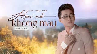 Karaoke Hoa Nở Không Màu Remix EDM l Tone Hoài Lâm