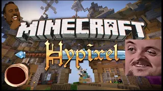 Forsen Plays Hypixel (Minecraft) Versus Streamsnipers (With Chat)