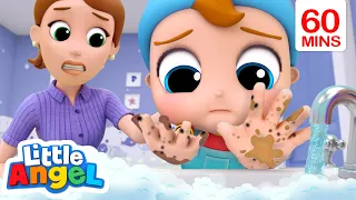 Be Safe! Wash Your Hands! | Healthy Habits  Song | Little Angel Kids Songs