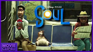 Soul (2O2O) - Joe And 22 Into The Train | Subway Scene | MᴏᴠɪᴇCʟɪᴘ4ᴜ | Movie Clip 4K