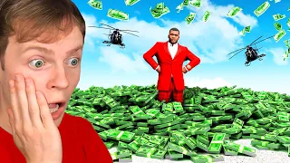 BILLIONAIRE CASH HEIST in GTA 5! (Secret)