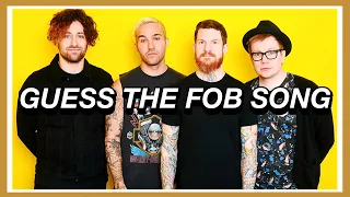 Guess The Fall Out Boy Song! 💛