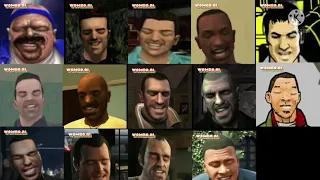 all gta protagonists singing ke$ha tik tok