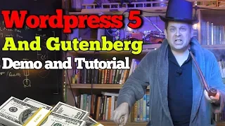 Wordpress 5 Gutenberg Demo, How To Use And Remove The Gutenberg Plugin  - Easy Tutorial