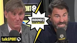 "YOU WENT BANKRUPT AT CRYSTAL PALACE!" 😲 Eddie Hearn and Simon Jordan get PERSONAL! 🔥