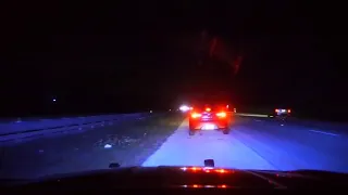 Florida Highway Patrol stops driver after speeding over 120 mph.