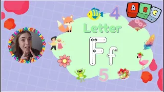 Learn the Letter Ff | English Class with Teacher Cat🐱