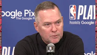 Michael Malone Talks Series Win vs Suns, Postgame Interview