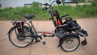 VanRaam Wheelchair Trike electric and non-electric - available at Moboevo.