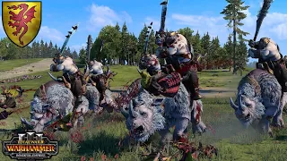 RAMPAGING RHINOCEROS - The Answer to Bretonnian Cavalry? - Total War Warhammer 3