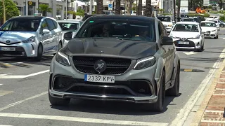 Supercars in Puerto Banus July 2023 [ 2 ] (Hamann GLE 63 S, Huracan STO, Brabus E800, Aventador S,..