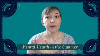 Lets talk about Chronic Depression in the summer