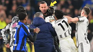 🤯Juan Cuadrado Punched Samir Handanovic on Face 😳 | Cuadrado & Handanovic Full Fight 👀