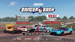 Дополнение "Banger Racing Car Pack" для игры Wreckfest!