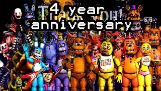 [FNAFSFM] FNAF'S 4th Anniversary Special All Animatronics Join The Fight