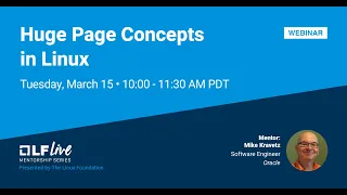 Mentorship Session: Huge Page Concepts in Linux