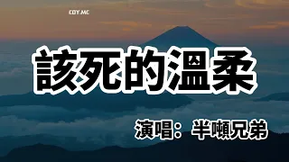 半噸兄弟 - 該死的溫柔『你這該死的溫柔 讓我心在痛淚在流』（動態歌詞/Lyrics Video/無損音質/4k）