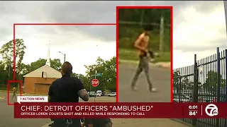 Chief: Detroit officers 'ambushed' during shooting