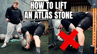 HOW TO LIFT AN ATLAS STONE! | TOM STOLTMAN