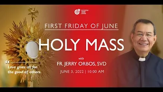 03 June 2022 (10am) 1st Friday | Live Now Holy Mass at the Diocesan Shrine of Jesus #OnlineMass