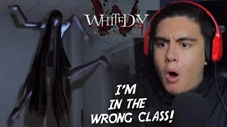 THIS GIRL STARTS DOING THIS IN CLASS..WHAT YOU DOIN?! | White Day [3] (Korean Horror Game)