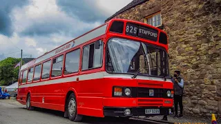 *Beast* Midland Red Leyland National 2  808 BVP808V thrash to Carsington water.