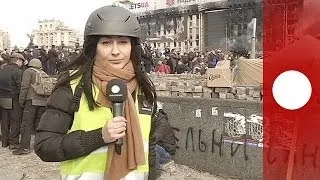 Kiev : le point à Maïdan avec notre journaliste Maria Korenyuk