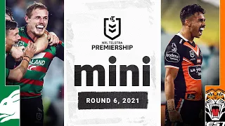 Golden-point thriller between Rabbitohs and Wests Tigers | Match Mini | Round 6, 2021 | NRL