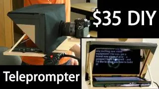 How-to: $35 DIY Teleprompter for LCD or iPad