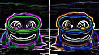 crazy frog | neon fx + mirror split fx | reverse version | ChanowTv