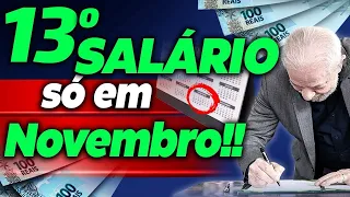 MUDOU: 13 salário INSS será PAGO SOMENTE em NOVEMBRO para 6 grupos - NOVO CALENDÁRIO