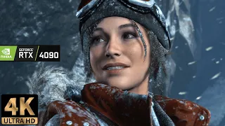 [4K60] RISE OF THE TOMB RAIDER" INSANE Graphics" with [RTX4090] GAMEPLAY!