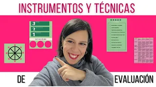 Instrumentos y Técnicas De EVALUACIÓN ✅