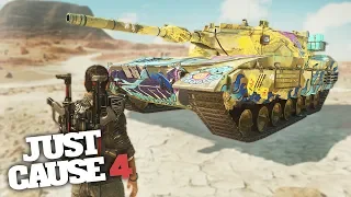 STRONGEST TANK IN JUST CAUSE 4! - Just Cause 4 Gameplay!