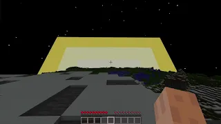 Minecraft sun is big