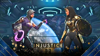 Injustice 2 - Catwoman Vs. Wonder Woman